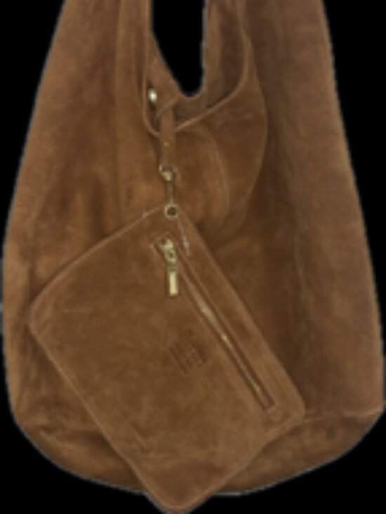 Claudia Firenze Suede Shoulder Bag - Picture 6 of 9